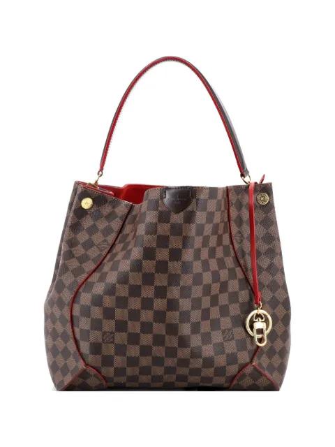 Caissa Damier with Leather hobo bag by LOUIS VUITTON 