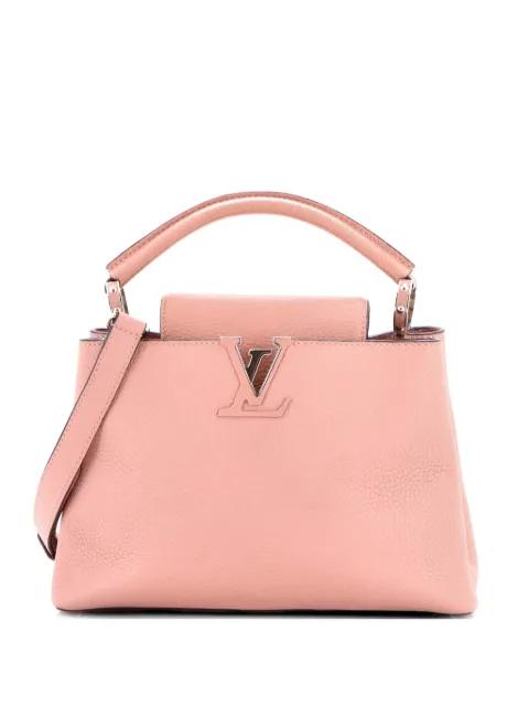 Capucines Bag Leather BB satchel by LOUIS VUITTON 