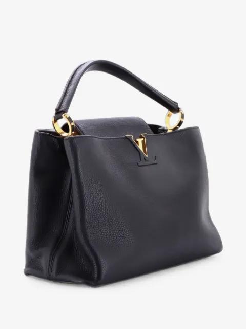 Capucines Bag Leather MM satchel by LOUIS VUITTON 