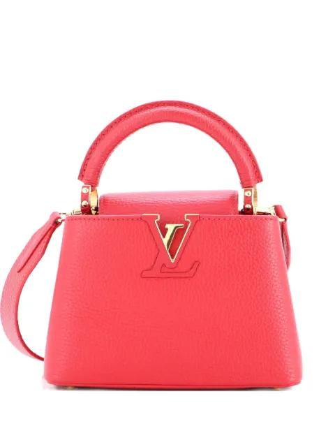 Capucines Bag Leather Mini satchel by LOUIS VUITTON 