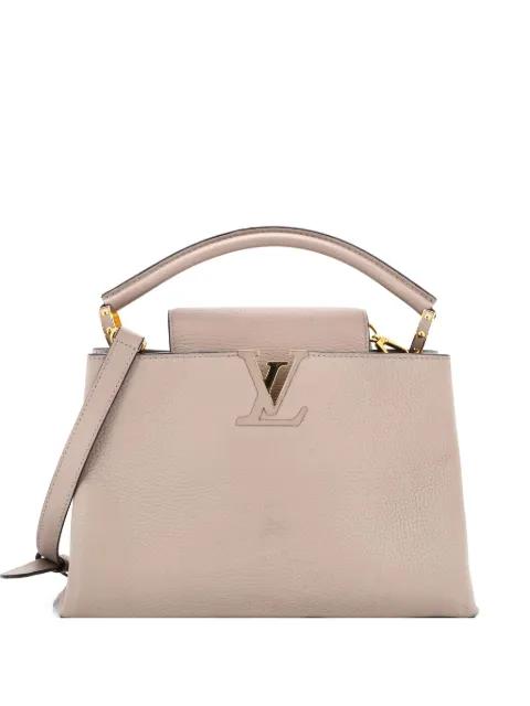 Capucines Bag Leather PM satchel by LOUIS VUITTON 