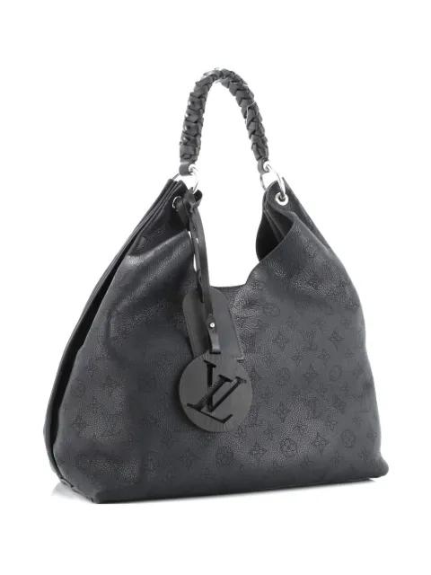 Carmel Mahina Leather hobo bag by LOUIS VUITTON 