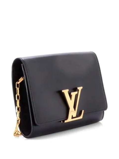 Chain Louise Leather GM clutch bag by LOUIS VUITTON 
