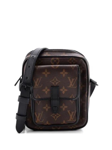 Christopher Wearable Wallet Macassar Monogram Canvas crossbody bag by LOUIS VUITTON 