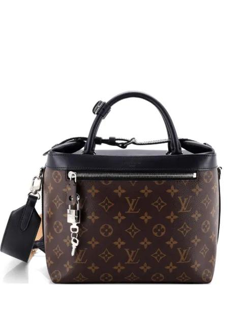 City Cruiser Handbag Monogram Canvas and Leather PM satchel by LOUIS VUITTON 