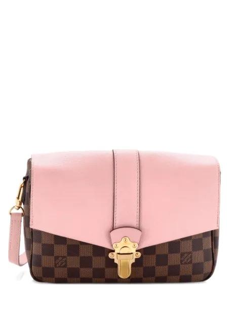 Clapton Handbag Damier and Leather PM crossbody bag by LOUIS VUITTON 