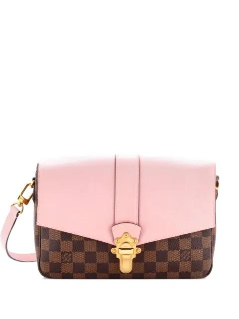 Clapton Handbag Damier and Leather PM crossbody bag by LOUIS VUITTON 