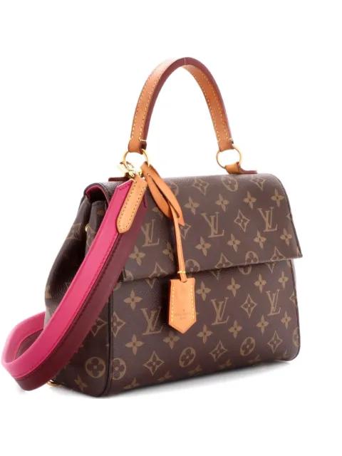 Cluny Top Handle Bag Monogram Canvas BB satchel by LOUIS VUITTON 