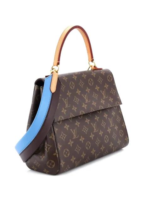 Cluny Top Handle Bag Monogram Canvas MM shoulder bag by LOUIS VUITTON 