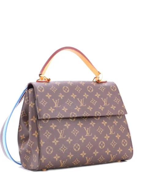 Cluny Top Handle Bag Monogram Canvas MM shoulder bag by LOUIS VUITTON 