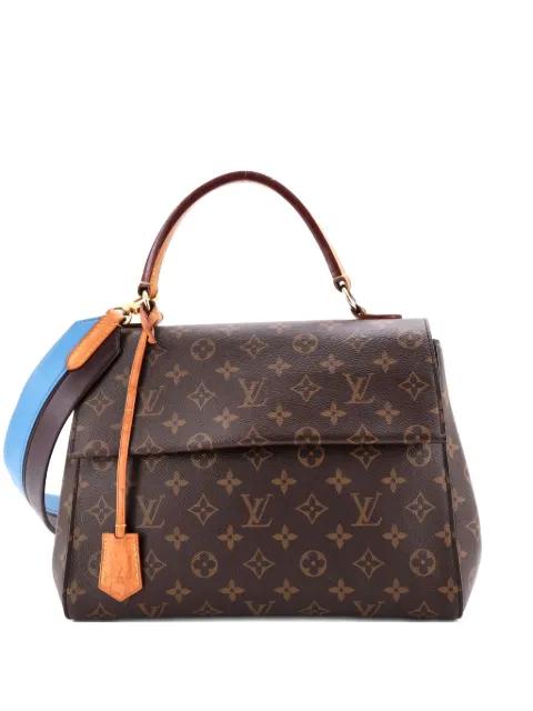 Cluny Top Handle Bag Monogram Canvas MM shoulder bag by LOUIS VUITTON 
