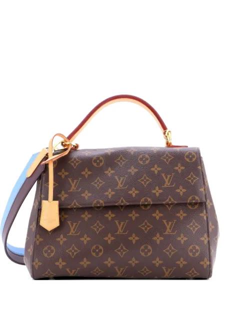 Cluny Top Handle Bag Monogram Canvas MM shoulder bag by LOUIS VUITTON 