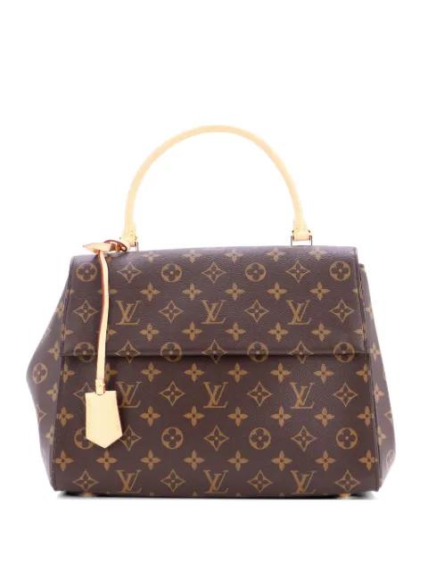 Cluny Top Handle Bag Monogram Canvas MM shoulder bag by LOUIS VUITTON 