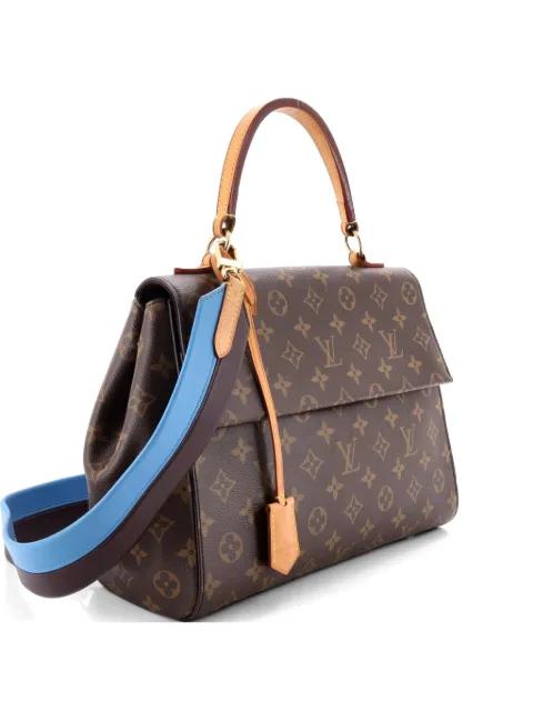 Cluny Top Handle Bag Monogram Canvas MM shoulder bag by LOUIS VUITTON 