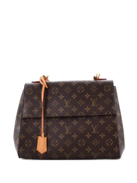 Cluny Top Handle Bag Monogram Canvas MM shoulder bag by LOUIS VUITTON 