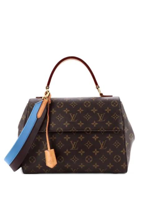 Cluny Top Handle Bag Monogram Canvas MM shoulder bag by LOUIS VUITTON 