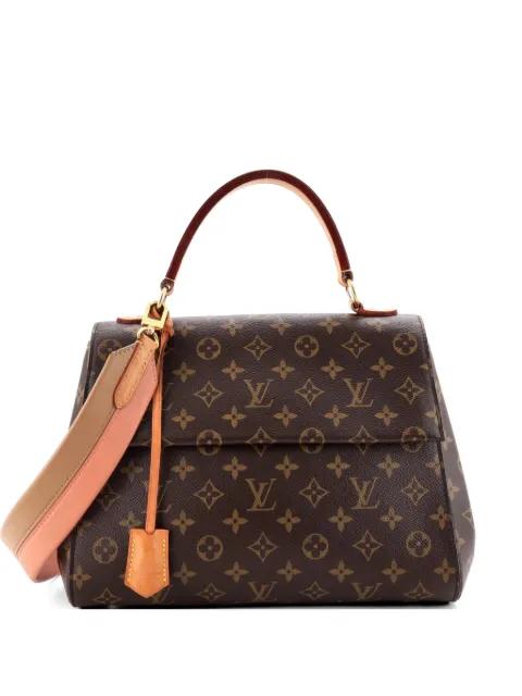Cluny Top Handle Bag Monogram Canvas MM shoulder bag by LOUIS VUITTON 