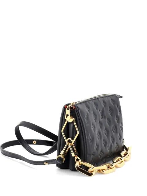 Coussin Bag Monogram Embossed Lambskin BB crossbody bag by LOUIS VUITTON 