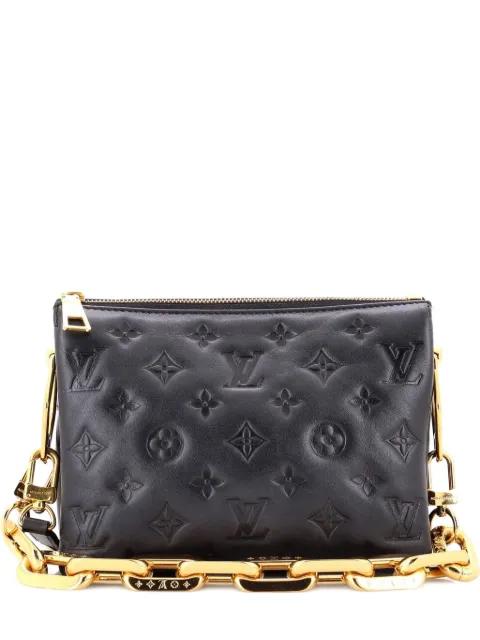 Coussin Bag Monogram Embossed Lambskin BB crossbody bag by LOUIS VUITTON 