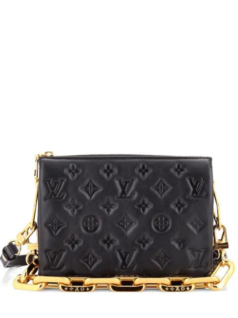 Coussin Bag Monogram Embossed Lambskin BB crossbody bag by LOUIS VUITTON 