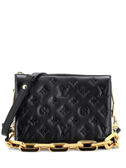 Coussin Bag Monogram Embossed Lambskin BB crossbody bag by LOUIS VUITTON 