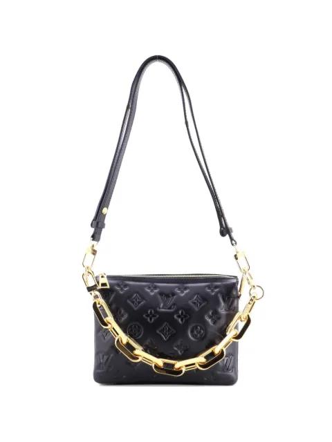 Coussin Bag Monogram Embossed Lambskin BB crossbody bag by LOUIS VUITTON 