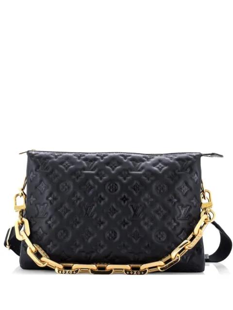 Coussin Bag Monogram Embossed Lambskin MM crossbody bag by LOUIS VUITTON 