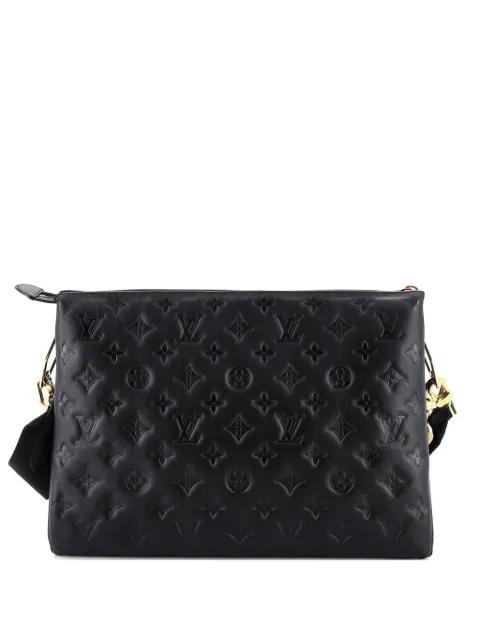 Coussin Bag Monogram Embossed Lambskin MM crossbody bag by LOUIS VUITTON 