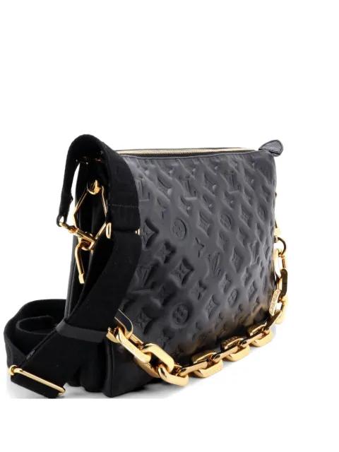 Coussin Bag Monogram Embossed Lambskin MM crossbody bag by LOUIS VUITTON 
