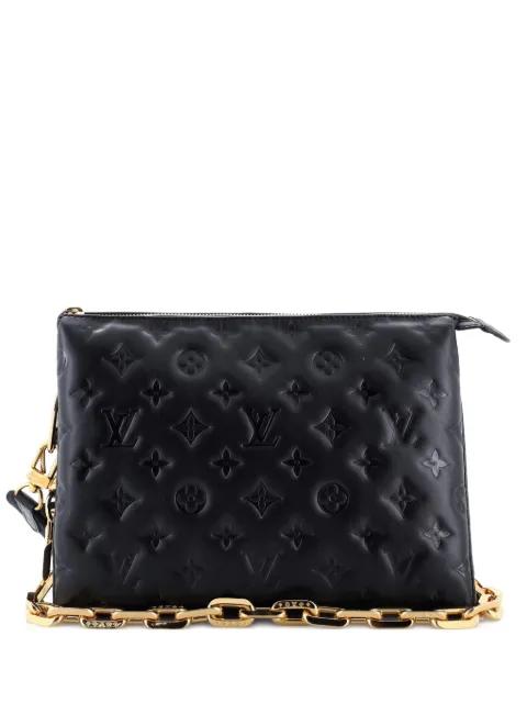 Coussin Bag Monogram Embossed Lambskin PM crossbody bag by LOUIS VUITTON 