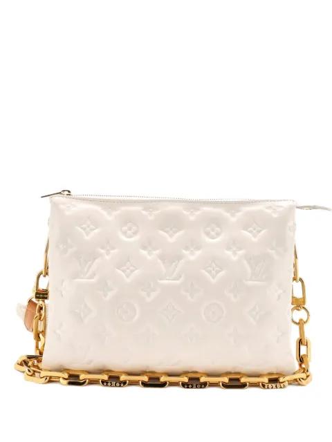 Coussin Bag Monogram Embossed Lambskin PM crossbody bag by LOUIS VUITTON 