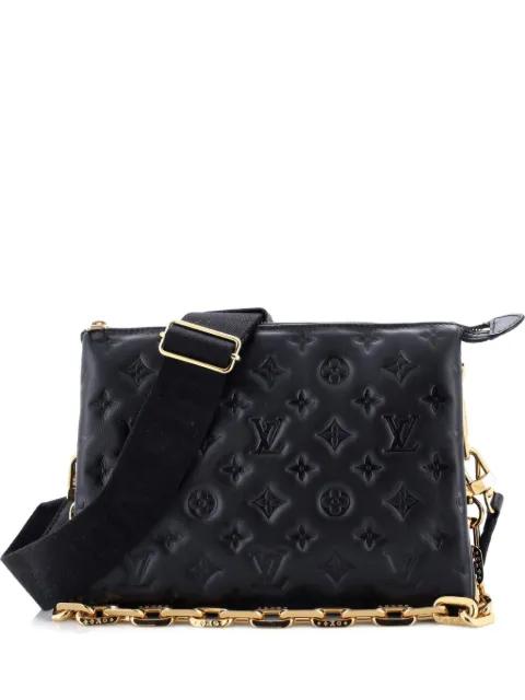 Coussin Bag Monogram Embossed Lambskin PM crossbody bag by LOUIS VUITTON 