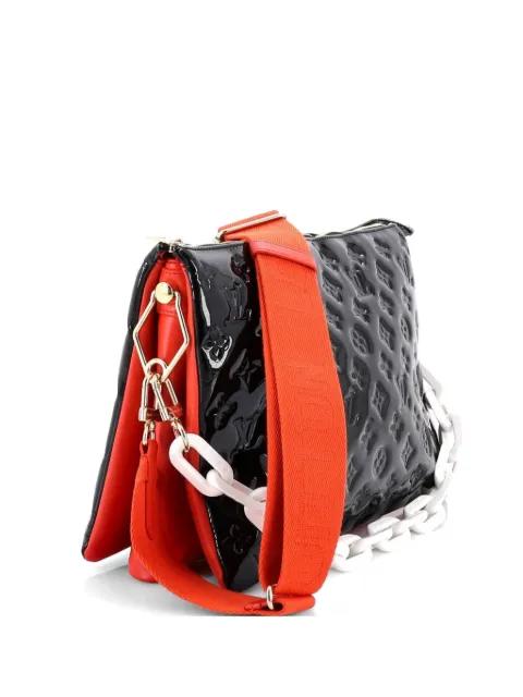 Coussin Bag Monogram Embossed Patent MM shoulder bag by LOUIS VUITTON 