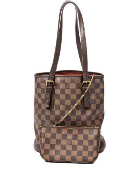 Damier Èbene bucket bag by LOUIS VUITTON 