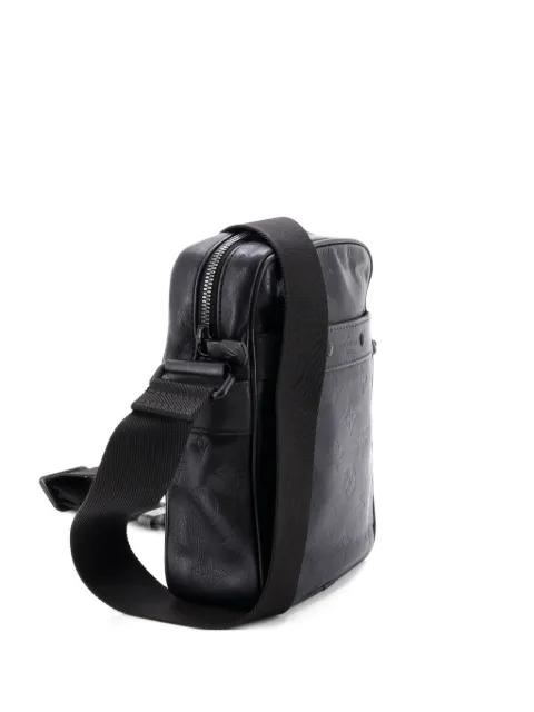 Danube Handbag Monogram Shadow Leather PM crossbody bag by LOUIS VUITTON 