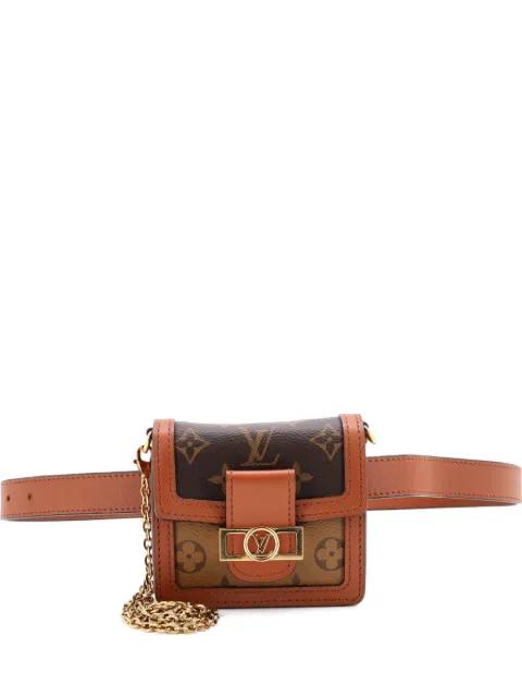 Dauphine Bumbag Reverse Monogram Canvas BB belt bag by LOUIS VUITTON 