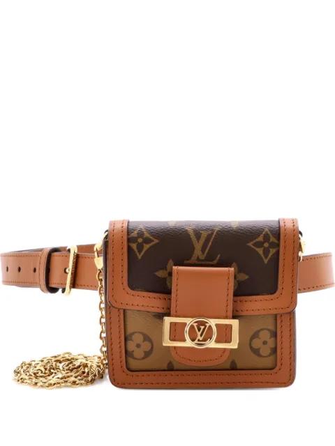 Dauphine Bumbag Reverse Monogram Canvas BB belt bag by LOUIS VUITTON 