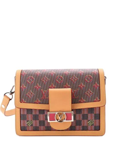 Dauphine Damier Monogram LV Pop Canvas MM shoulder bag by LOUIS VUITTON 