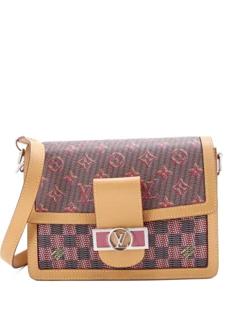 Dauphine Damier Monogram LV Pop Canvas MM shoulder bag by LOUIS VUITTON 