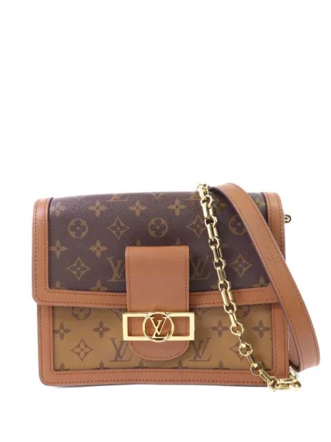 Dauphine MM Monogram Reverse shoulder bag by LOUIS VUITTON 