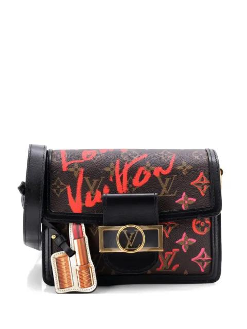 Dauphine Shoulder Bag Limited Edition Fall in Love Monogram Canvas Mini crossbody bag by LOUIS VUITTON 