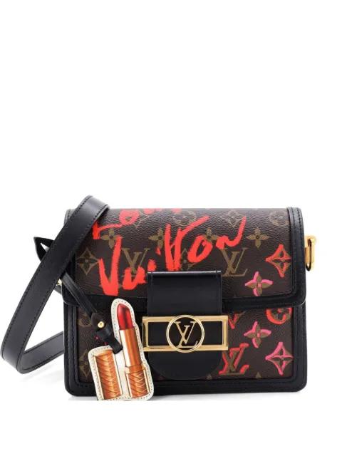 Dauphine Shoulder Bag Limited Edition Fall in Love Monogram Canvas Mini crossbody bag by LOUIS VUITTON 