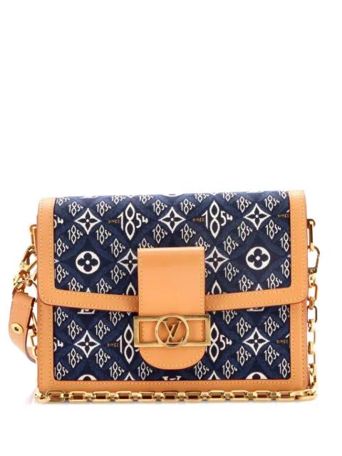Dauphine Shoulder Bag Limited Edition Since 1854 Monogram Jacquard MM crossbody bag by LOUIS VUITTON Dauphine Shoulder Bag Limited Edition Since 1854 Monogram Jacquard MM crossbody bag by LOUIS VUITTON