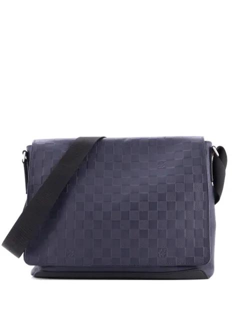 District NM Messenger Bag Damier Infini Leather MM crossbody bag by LOUIS VUITTON 