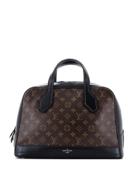 Dora Handbag Monogram Canvas and Calfskin MM satchel by LOUIS VUITTON 