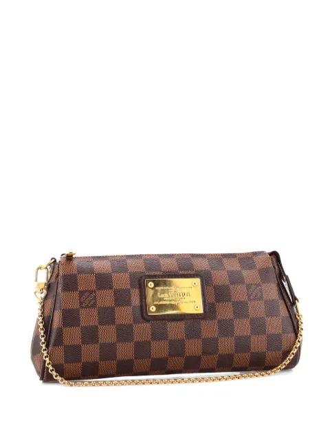 Eva Handbag Damier clutch bag by LOUIS VUITTON 