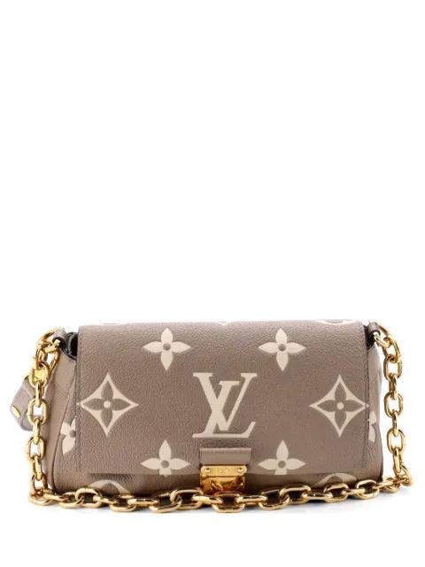 Favorite NM Handbag Bicolor Monogram Empreinte Giant shoulder bag by LOUIS VUITTON 