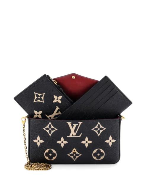 Felicie Pochette Bicolor Monogram Empreinte Giant crossbody bag by LOUIS VUITTON Felicie Pochette Bicolor Monogram Empreinte Giant crossbody bag by LOUIS VUITTON