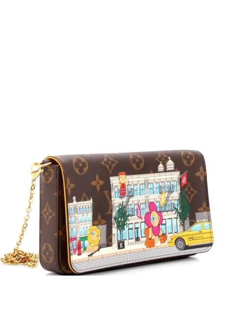 Felicie Pochette Limited Edition Vivienne Xmas Monogram Canvas crossbody bag by LOUIS VUITTON 