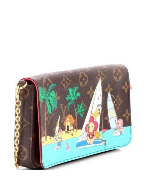 Felicie Pochette Limited Edition Vivienne Xmas Monogram Canvas crossbody bag by LOUIS VUITTON 